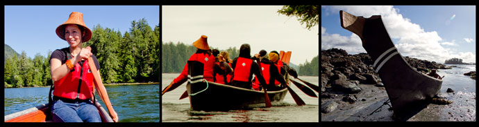 authentic nuu chah nulth canoe